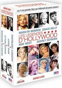 Les Légendes d’Hollywood: Marilyn Monroe, Grace Kelly, Mae West, Audrey Hepburn
