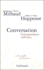 Conversation: Correspondance 1918-1974